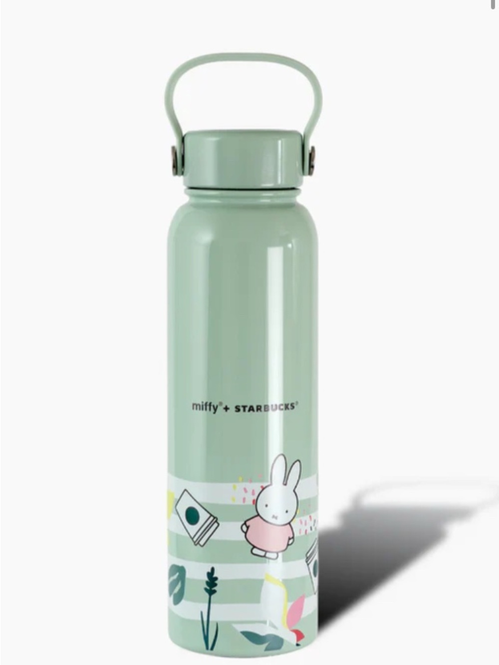 Starbucks x Miffy Mint Green Stainless Water Bottle